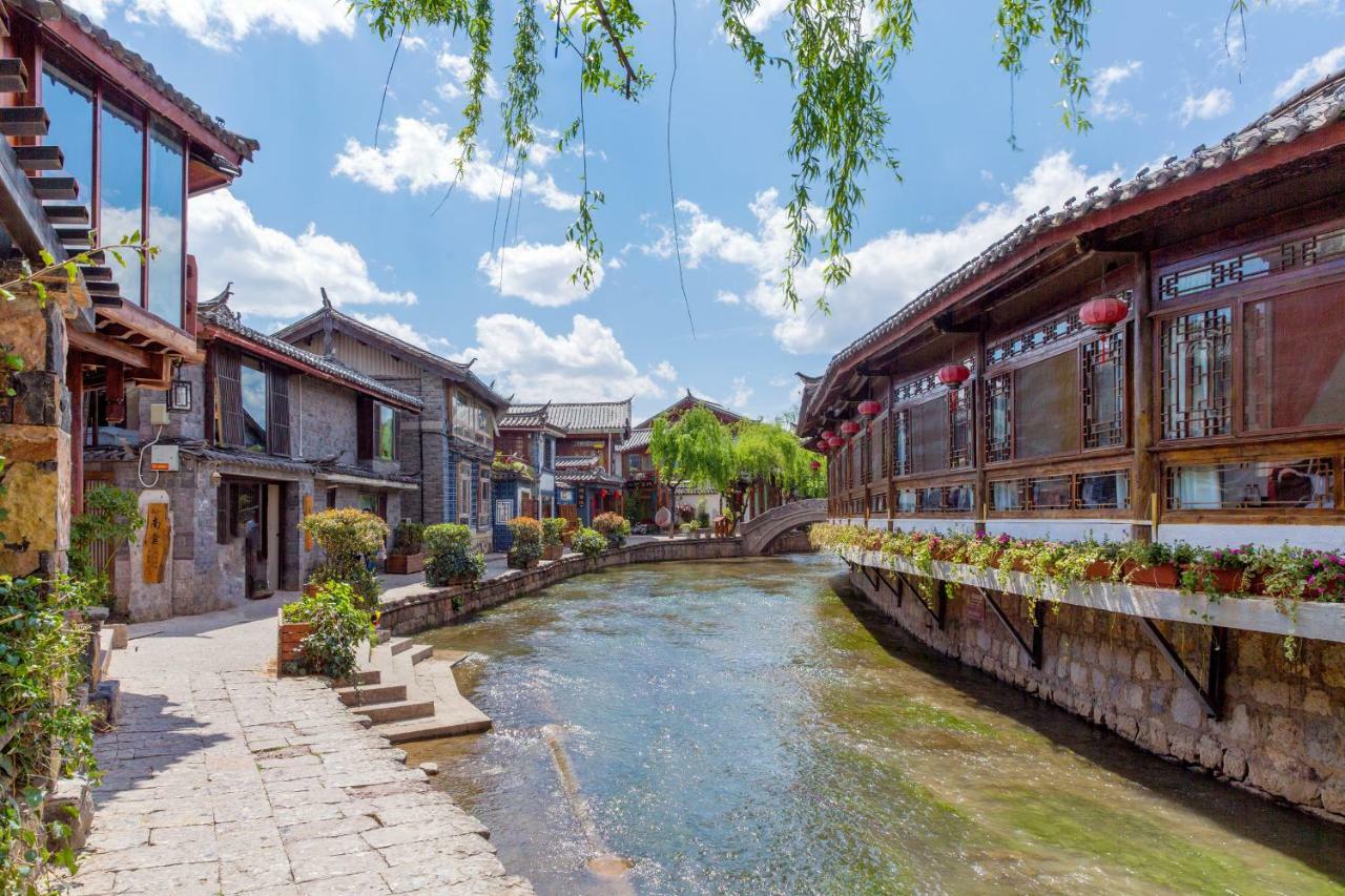Lijiang Shui Lian Yi Boutique Inn Exteriör bild